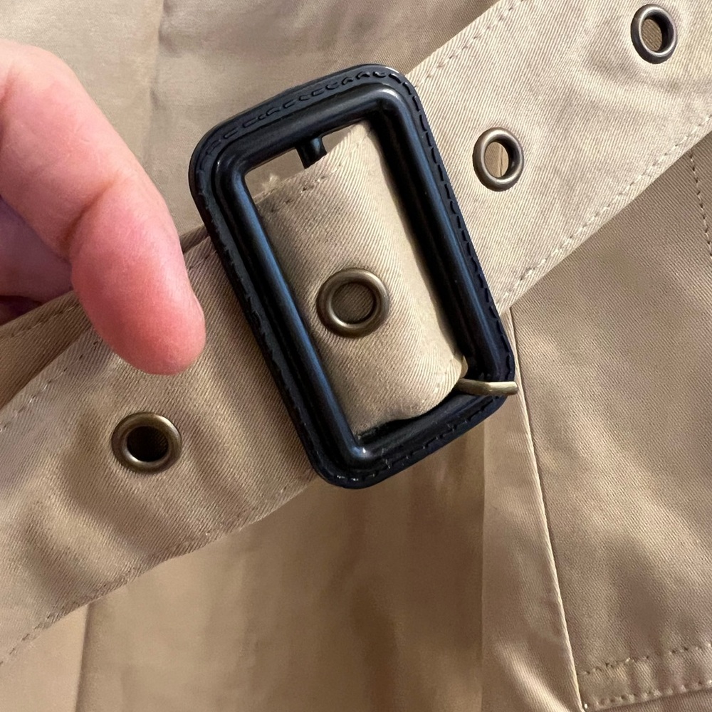 Zara Kids Unisex Belted Trench Coat - Picture 7 of 14